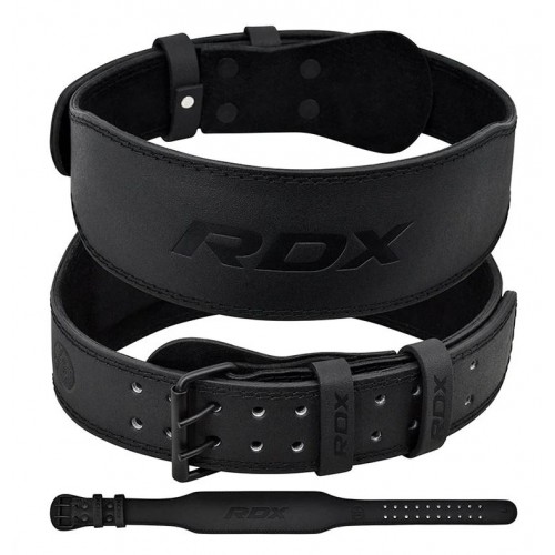 Пояс для тяжелой атлетики RDX Leather Full Black S