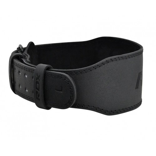 Пояс для тяжелой атлетики RDX Leather Full Black S