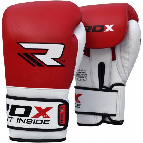 Боксерські рукавички RDX Pro Gel Red 10 ун.