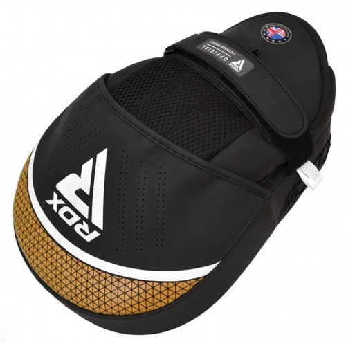 Лапы боксерские RDX T17 Aura Black Gold