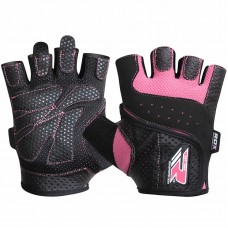 Перчатки для фитнеса женские RDX Pink S
