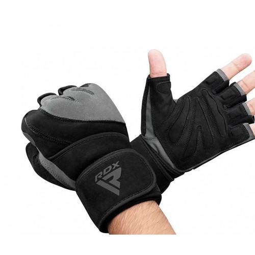 Перчатки для фитнеса RDX L4 Micro Gray/Black S