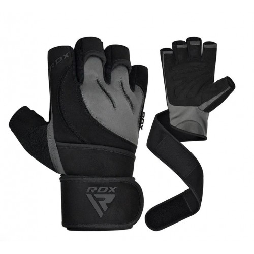 Перчатки для фитнеса RDX L4 Micro Gray/Black S