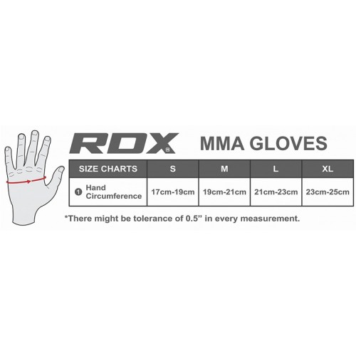 Снарядные перчатки, битки RDX Leather S