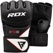Рукавички ММА RDX Rex Leather Black L