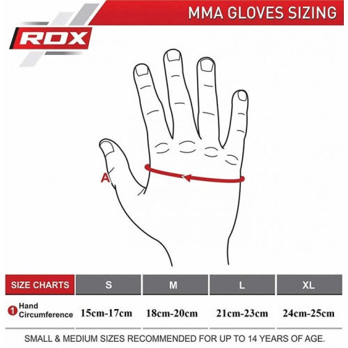 Перчатки ММА RDX X7 S