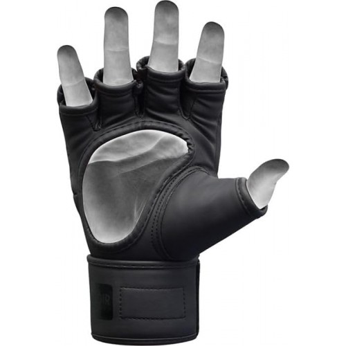Перчатки ММА RDX F15 Matte Black S