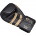Боксерские перчатки RDX Leather Black Gold 10 ун.