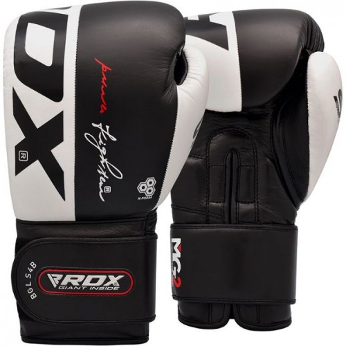 Боксерские перчатки RDX Black Pro 12 ун.