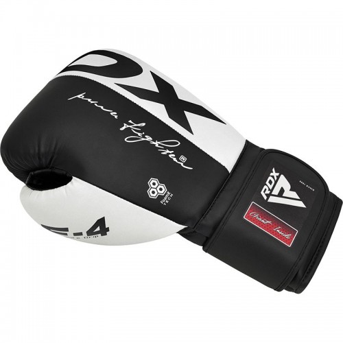 Боксерські рукавички RDX F4 White 10 ун.