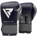 Боксерські рукавиці RDX Leather Pro C4 Blue 10 ун.