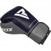Боксерские перчатки RDX Leather Pro C4 Blue 10 ун.