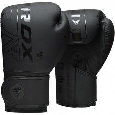 Боксерские перчатки RDX F6 Matte Black 10 ун.
