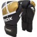 Боксерские перчатки RDX Rex Leather Black 8 ун.