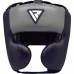 Боксерский шлем RDX Leather Pro Blue M