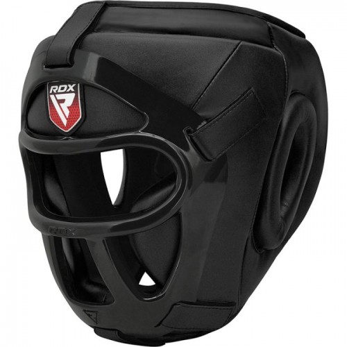 Боксерский шлем тренировочный RDX Guard Black S