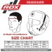 Боксерский шлем RDX F6 Matte Silver M