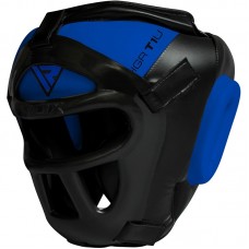 Боксерський шолом тренувальний RDX Guard Blue L