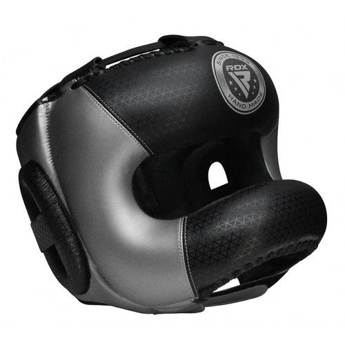 Боксерский шлем с бампером RDX L2 Mark Pro Silver M