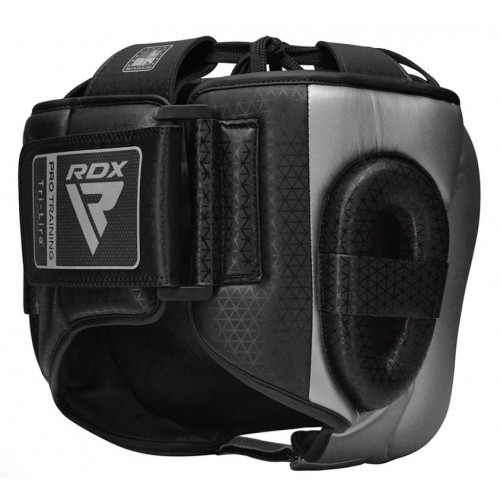 Боксерский шлем с бампером RDX L2 Mark Pro Silver M