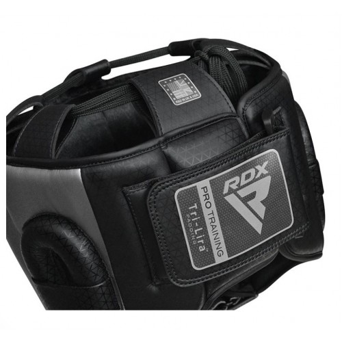 Боксерский шлем с бампером RDX L2 Mark Pro Silver M