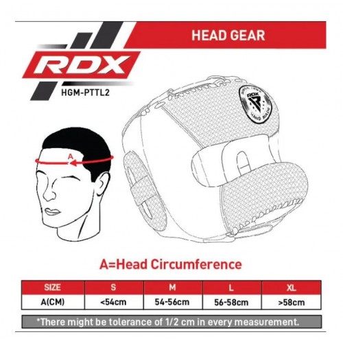 Боксерский шлем с бампером RDX L2 Mark Pro Silver M