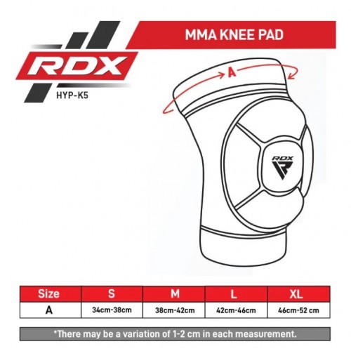 Наколенники RDX K5 Black/White S