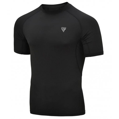 Рашгард с коротким рукавом RDX T15 Black S