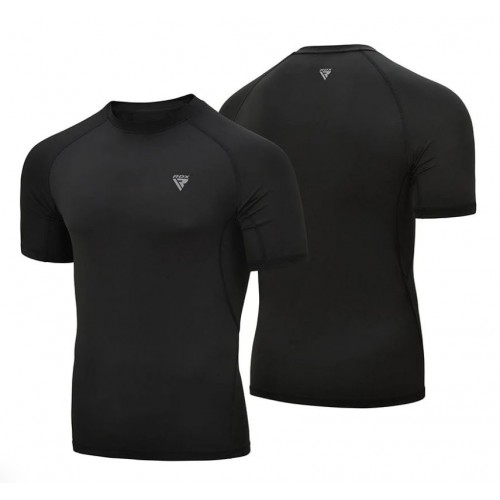 Рашгард с коротким рукавом RDX T15 Black S