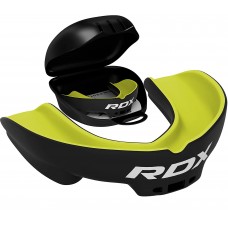 Капа боксерская RDX Gel 3D Pro Black/Green Капа боксерская RDX Gel 3D Pro Black/Green