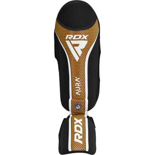 Накладки на ноги, защита голени RDX T17 Aura Gold S