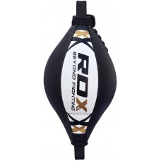 Боксерська груша на розтяжці RDX White New з гумовим джгутом