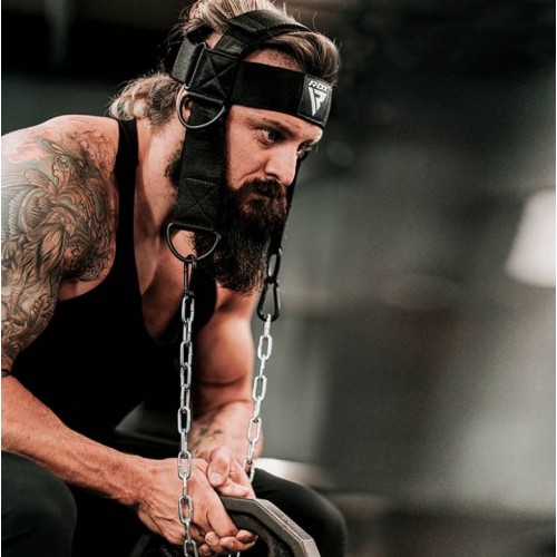 Тренажер для шиї RDX H2 Black