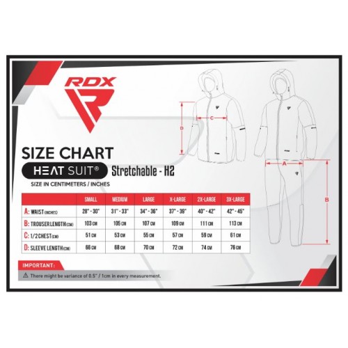Костюм для схуднення з капюшоном RDX H2 Green М