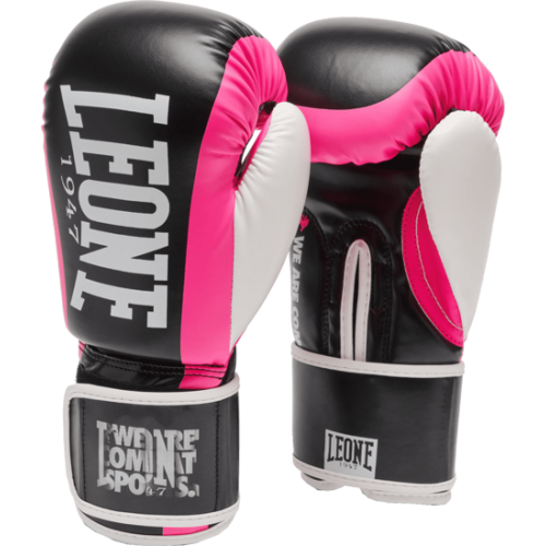 Боксерські рукавички Leone Logo Wacs Fuxia 10 ун.