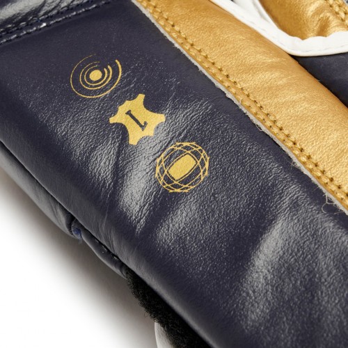 Боксерські рукавички Leone Shock X Blue 10 ун.