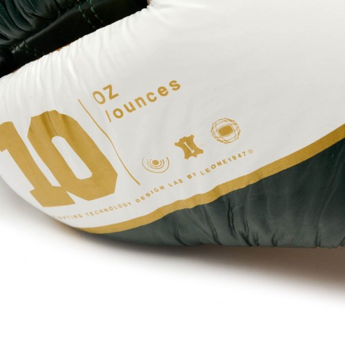 Боксерські рукавички Leone Shock X Green 10 ун.