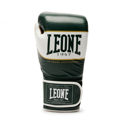 Боксерські рукавички Leone Shock X Green 10 ун.