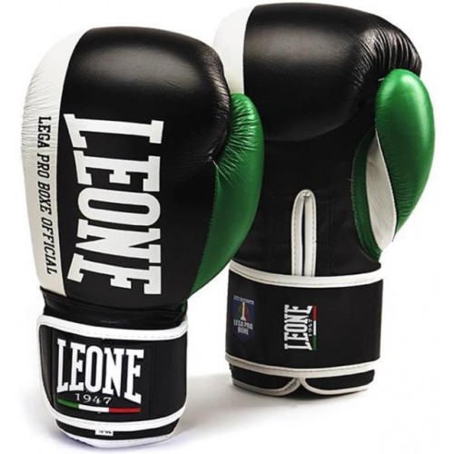 Боксерские перчатки Leone Contender Black 10 ун.