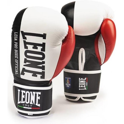 Боксерські рукавички Leone Contender White 10 ун.