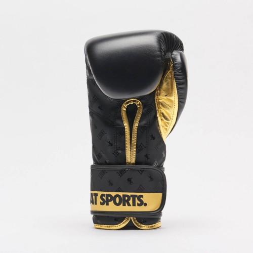 Боксерские перчатки Leone DNA Black 10 ун.