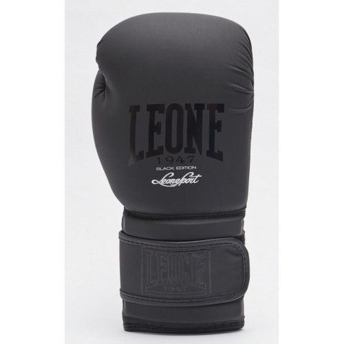 Боксерські рукавички Leone Mono Black 10 ун.