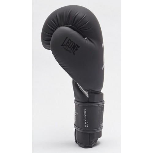 Боксерские перчатки Leone Mono Black 10 ун.