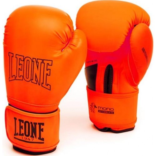Боксерские перчатки Leone Mono Orange 10 ун.