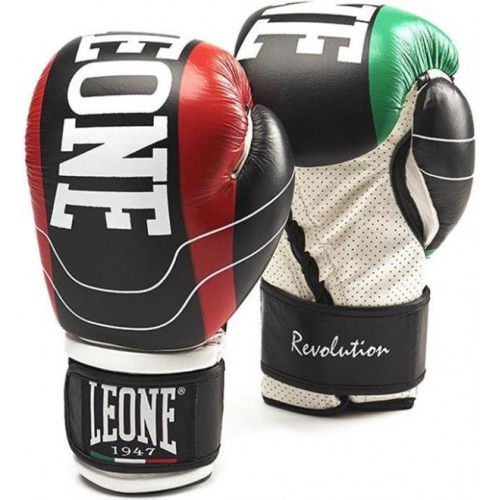 Боксерские перчатки Leone Revolution Black 10 ун.