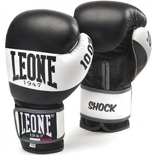 Боксерские перчатки Leone Shock Black 10 ун.