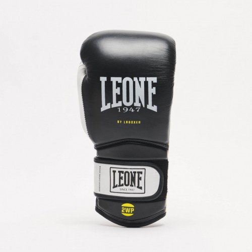 Боксерські рукавиці Leone Tecnico Black Yellow 10 ун.