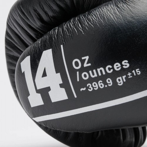 Боксерские перчатки Leone Shok Pro Black 10 ун.