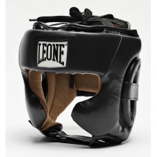 Боксерский шлем Leone Training Black L Боксерский шлем Leone Training Black L