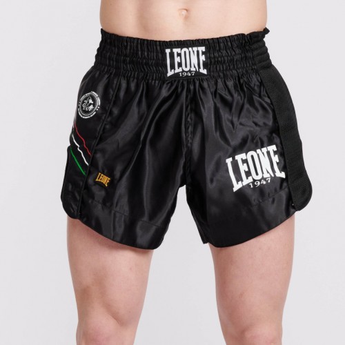 Шорти для тайського боксу Leone Flag Black S